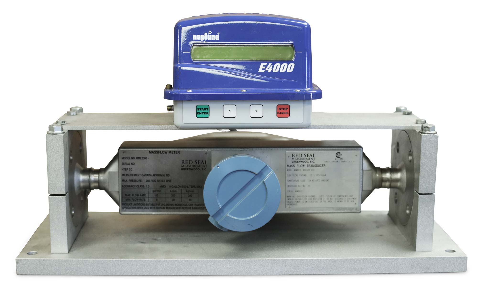 Neptune RML2000 Mass Flowmeter for Bobtails Red Seal Measurement